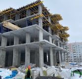 Ход строительства дома 2 в ЖК Локомотив -