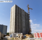 Ход строительства дома корпус 2.1 в ЖК Октябрьская Набережная -