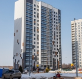 Ход строительства дома секции Д,Е,Ж,И в ЖК Новая Дема -