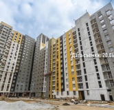 Ход строительства дома 4 в ЖК Основинские Кварталы -