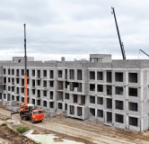 Ход строительства дома № 11 (ГП-9) в ЖК Смородина -