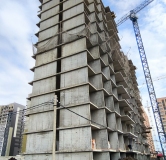 Ход строительства дома № 9 (5-7) в ЖК Смородина -