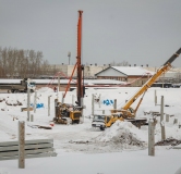 Ход строительства дома 5, 1 этап (35Б) в ЖК Камаполис -