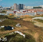 Ход строительства дома 1 в ЖК Центральный Парк -