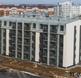 Ход строительства дома 93, корпус 2 в ЖК UP-квартал Пушкинский -