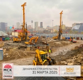 Ход строительства дома № 1 в ЖК Royal Towers (Роял Тауэрс) -