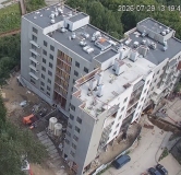 Ход строительства дома 61 в ЖК Цветы Прикамья на Подгорной -