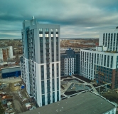 Ход строительства дома 1 в ЖК 4 Ленина -