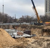 Ход строительства дома № 2 в ЖК На Журова -