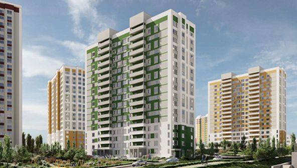 В ЖК «Мои Цветы» началось строительство нового семнадцатиэтажного дома