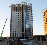 Ход строительства дома Литер 4, уч. 1642 в ЖК Парк Победы 2 -