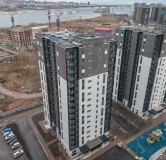 Ход строительства дома № 3, строение 1 в ЖК КБС Берег -