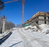 Ход строительства дома Секция 1.1 в ЖК Лесная резиденция -