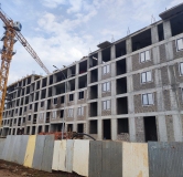 Ход строительства дома 16 в ЖК Богатыри -