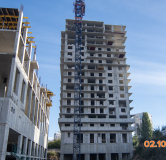 Ход строительства дома 10/1, 2 этап в ЖК Парад Планет -