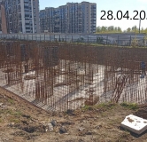 Ход строительства дома 27 в ЖК СМАРТ квартал Пряничная слобода -