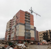 Ход строительства дома № 40У-4.3 в ЖК Вишневый сад -