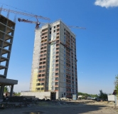 Ход строительства дома секция 2 в ЖК Гармония -
