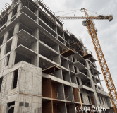 Ход строительства дома 1 в ЖК Аристократ -