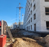 Ход строительства дома 4.1, 2 очередь в ЖК Атмосфера -