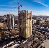 Ход строительства дома секция 2 в ЖК Willart (Виларт) -