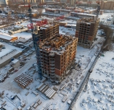 Ход строительства дома 28.1 в ЖК Новый Портовый -