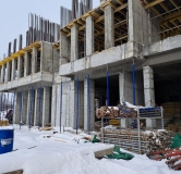 Ход строительства дома 1 в ЖК Федерация -