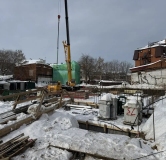 Ход строительства дома 1 в ЖК Уналты -