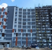 Ход строительства дома 5, 1 этап (ГП-20) в Микрорайон Комсомольский -