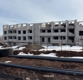 Ход строительства дома литера 4 в ЖК Атмосфера -