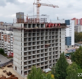 Ход строительства дома 1, корпус 4 в ЖК 1+1 -