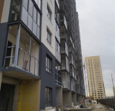 Ход строительства дома 3, секция 3.1 в ЖК Квартал на Игарской -