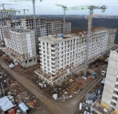 Ход строительства дома Литер 2, квартал 1.3 в ЖК Первое место -