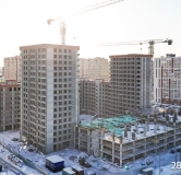 Ход строительства дома № 1, корпус 1 (ГП-5.2) в ЖК Уездные кварталы -