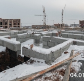 Ход строительства дома 1.4 в ЖК Твоя Привилегия (Привилегия) -