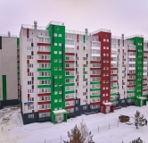 Ход строительства дома 15 в ЖК Вишневая Горка -