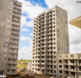 Ход строительства дома 4, 3 этап в ЖК Медовый -