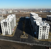 Ход строительства дома № 1 (2 очередь) в ЖК Комсомольский -
