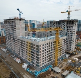 Ход строительства дома Литер 4.1 в ЖК Архитектор -