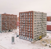 Ход строительства дома 35, корпус 1 в ЖК Новое Колпино -