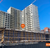 Ход строительства дома 2 в ЖК Лотос -