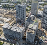 Ход строительства дома 5, 6, 7, 8, 9 в ЖК Сибирская Калина -
