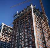 Ход строительства дома литер 25 в ЖК Ривер -