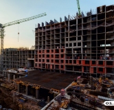 Ход строительства дома 2 в ЖК Михеева -