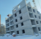 Ход строительства дома 28 в ЖК Астра -