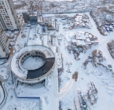 Ход строительства дома 2, корпус 1, 6 этап в ЖК Чижи -