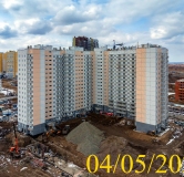 Ход строительства дома 11 в Микрорайон Нанжуль-Солнечный -