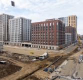 Ход строительства дома Литер 1.4 в ЖК Патрики -