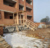 Ход строительства дома 2 в ЖК Юность -