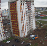 Ход строительства дома 7 в ЖК 147 микрорайон -